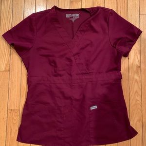 Greys Anatomy Scrub Top